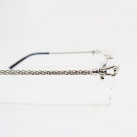 Paul Vosheront PV 3634 C1 23K Gold Plated Silver, Rimless, New Eyeglasses. - Picture 7 of 13